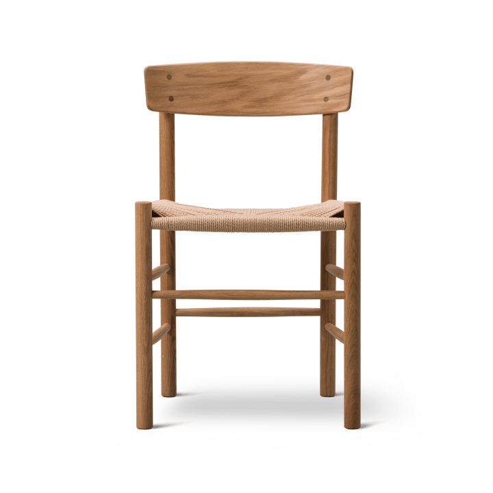 J39 καρέκλα - Λαδωμένη δρυς-πλεκτό φυσικό - Fredericia Furniture
