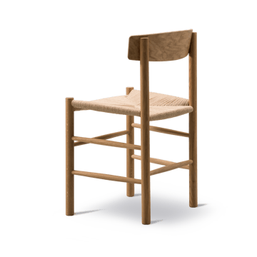 J39 καρέκλα - Λαδωμένη δρυς-πλεκτό φυσικό - Fredericia Furniture