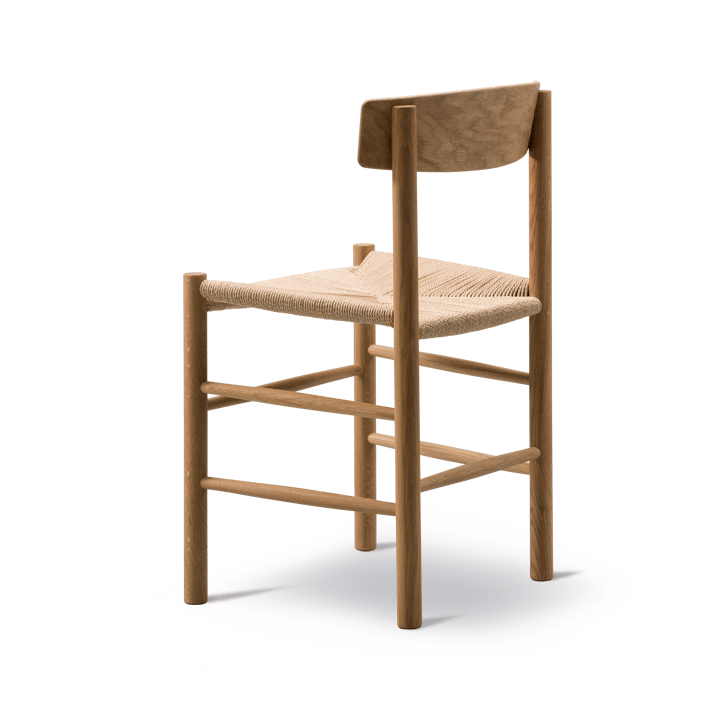 J39 καρέκλα, Λαδωμένη δρυς-πλεκτό φυσικό Fredericia Furniture