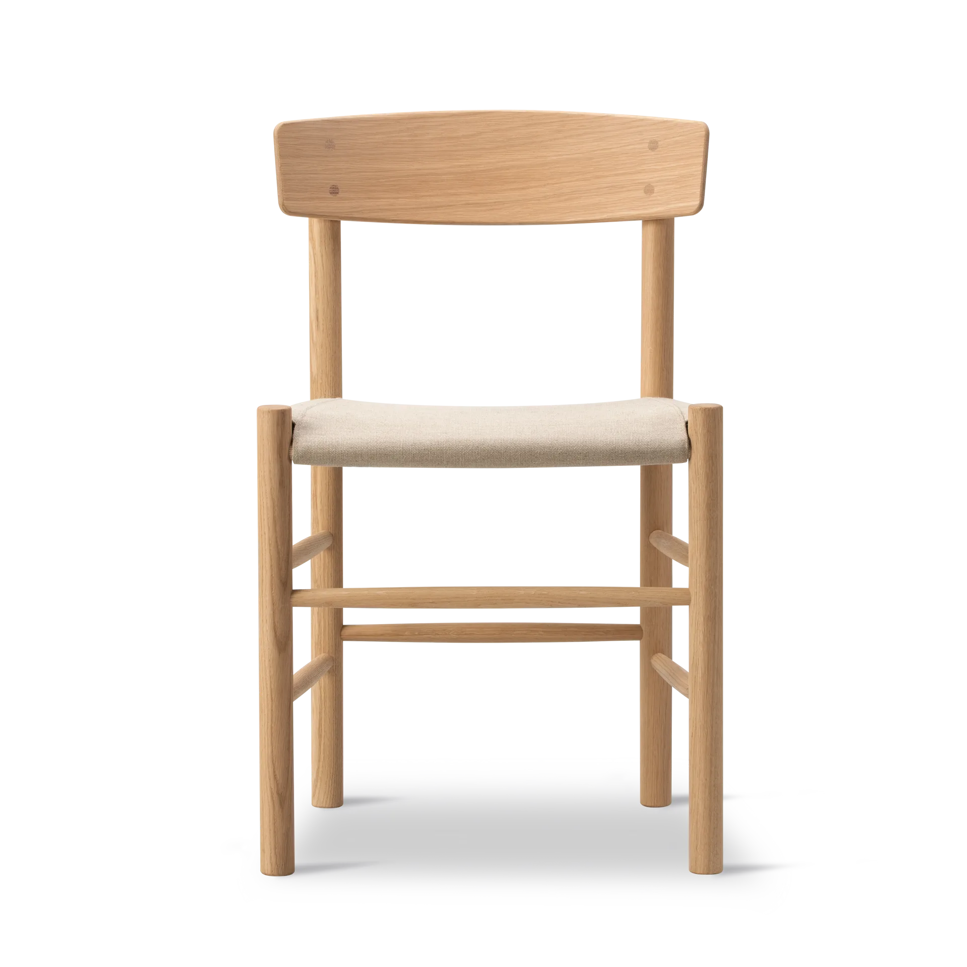 J39 καρέκλα, Φυσικό λαδιωμένο δρυς-Canvas φυσικό Fredericia Furniture