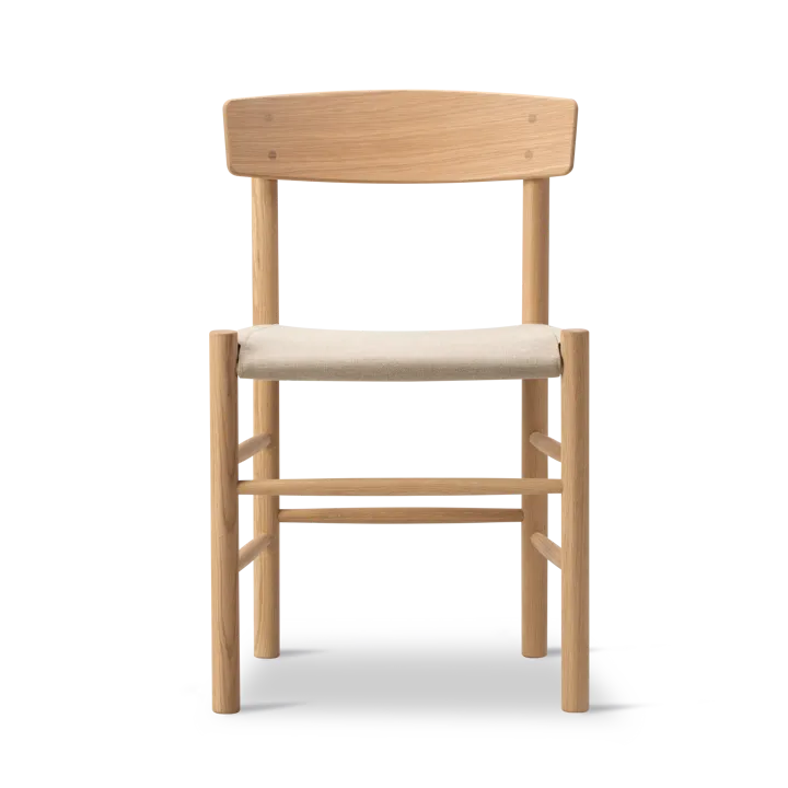 J39 καρέκλα - Φυσικό λαδιωμένο δρυς-Canvas φυσικό - Fredericia Furniture