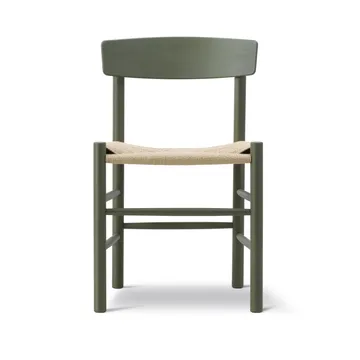 J39 καρέκλα - Khaki green-πλέξη φυσική - Fredericia Furniture