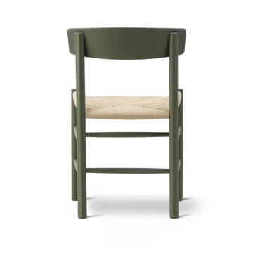 J39 καρέκλα - Khaki green-πλέξη φυσική - Fredericia Furniture