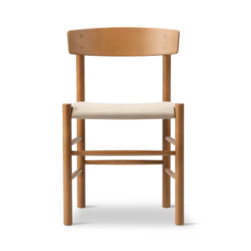 J39 καρέκλα - Vintage λουστραρισμένο βελανιδιά-Canvas φυσικό - Fredericia Furniture