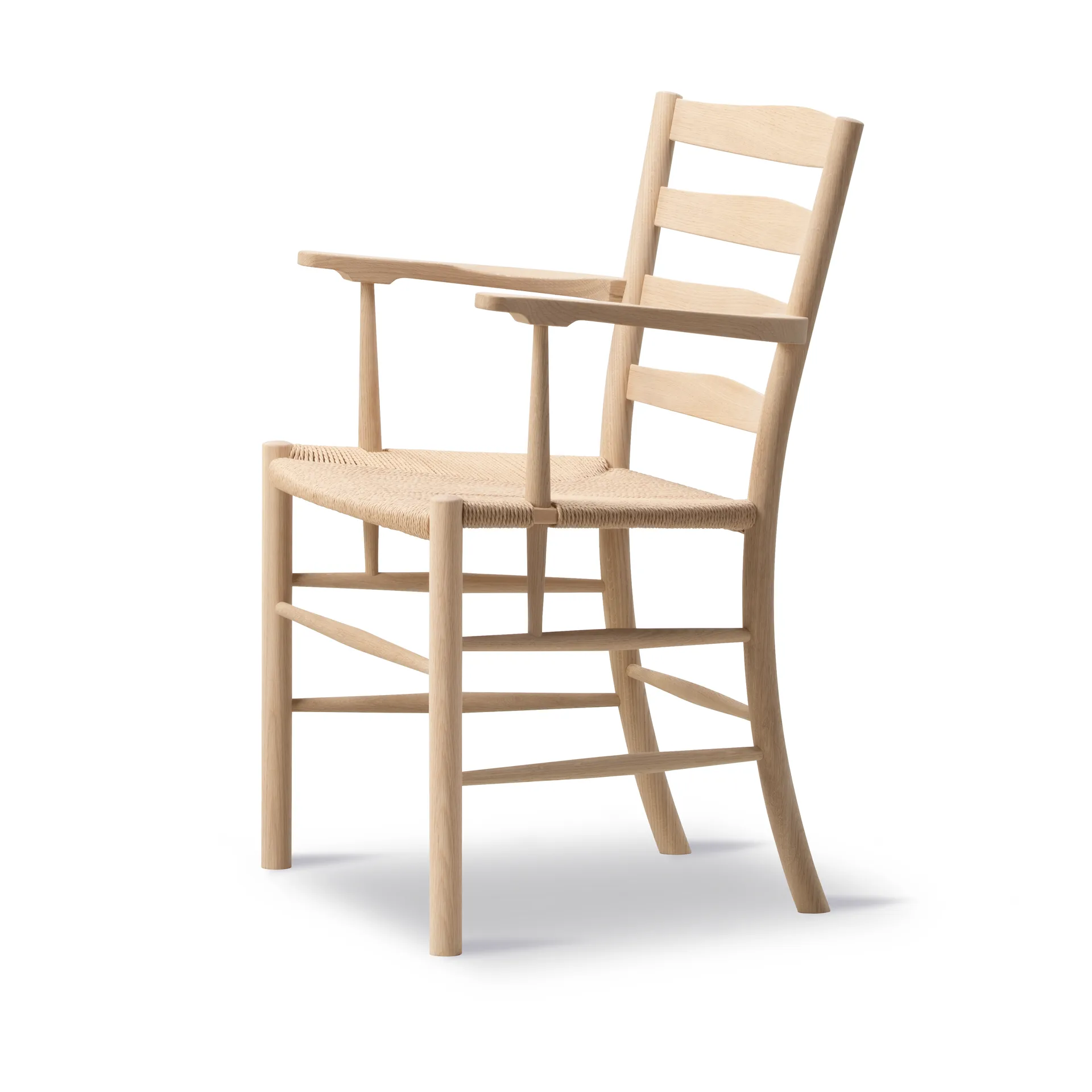 Klint καρεκλο-ποδιά, Φυσικό πλεκτό-σαπουνισμένη δρυς Fredericia Furniture