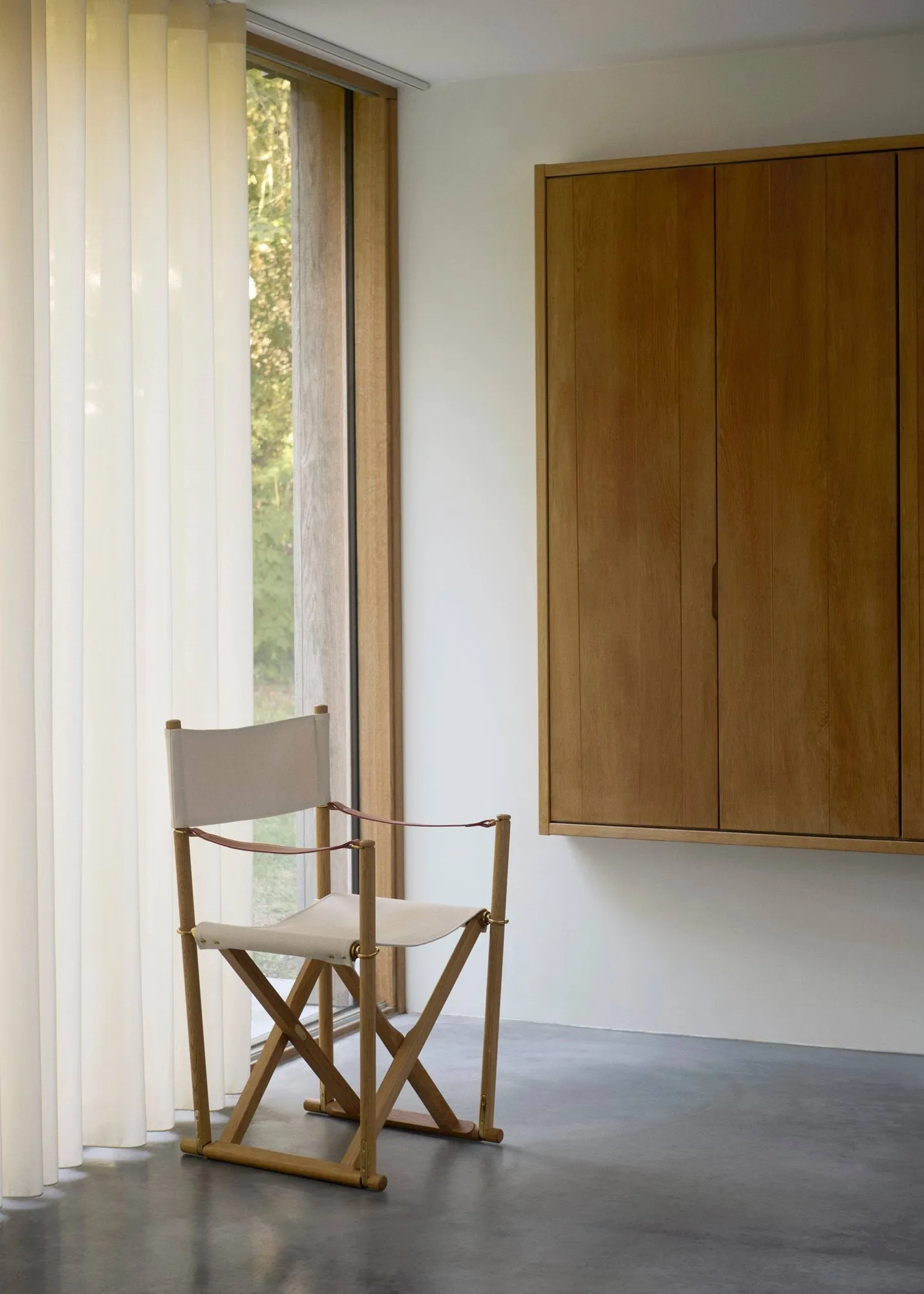 MK16 Folding Chair καρέκλα, Off white-λαδωμένη δρυς Fredericia Furniture