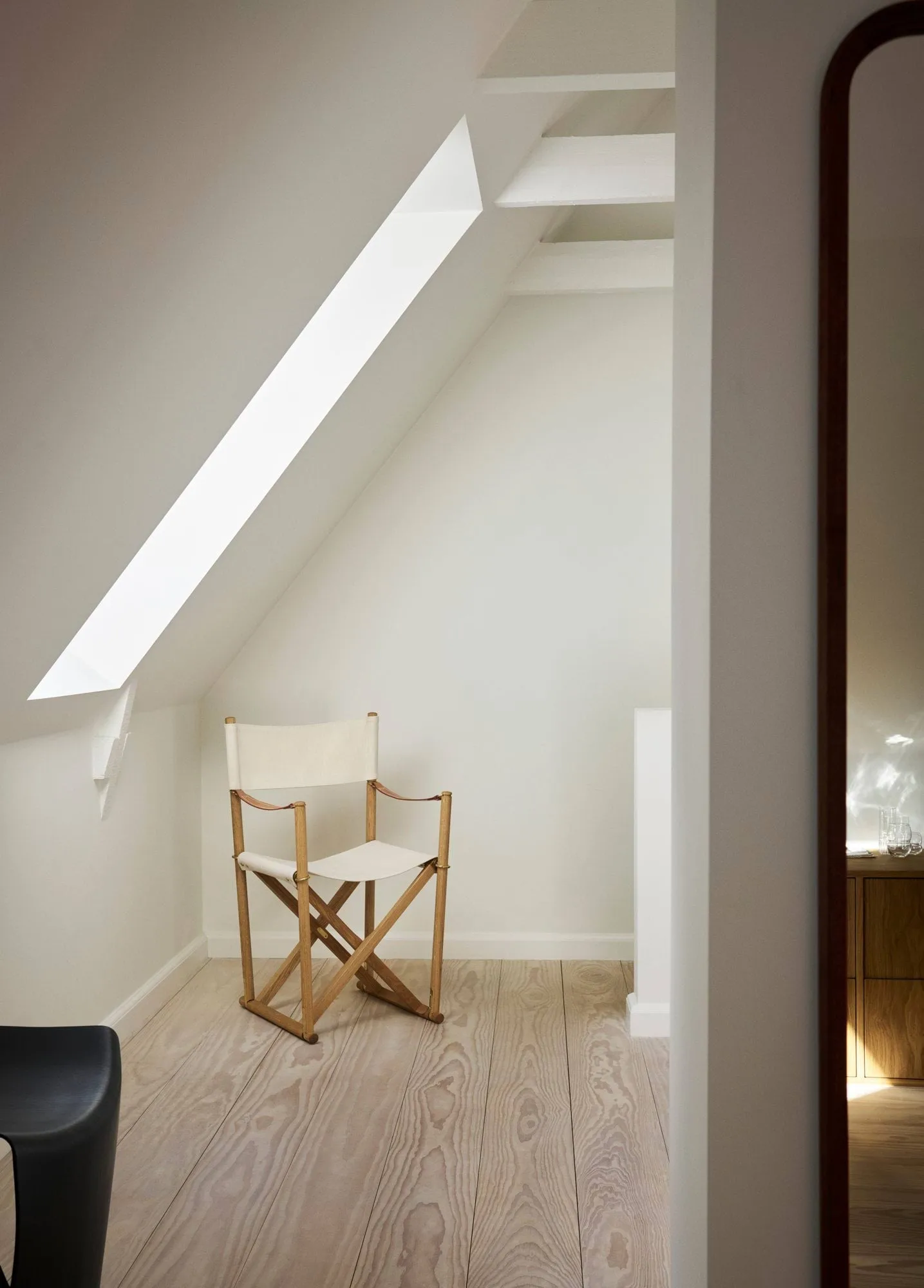 MK16 Folding Chair καρέκλα, Off white-λαδωμένη δρυς Fredericia Furniture