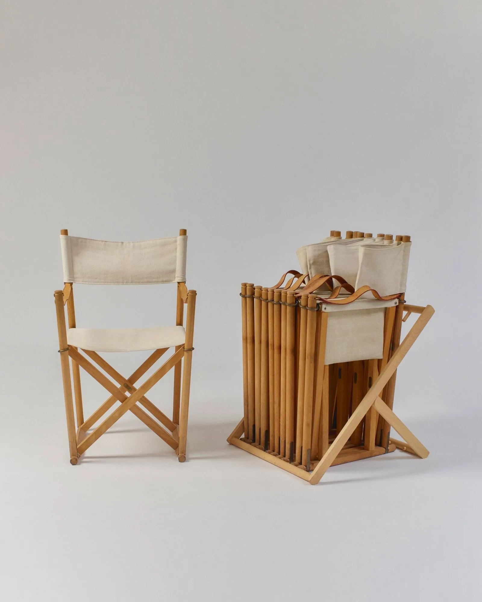 MK16 Folding Chair καρέκλα, Off white-λαδωμένη δρυς Fredericia Furniture