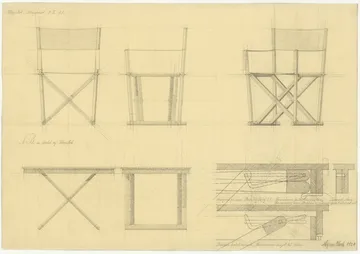 MK16 Folding Chair καρέκλα - Off white-λαδωμένη δρυς - Fredericia Furniture