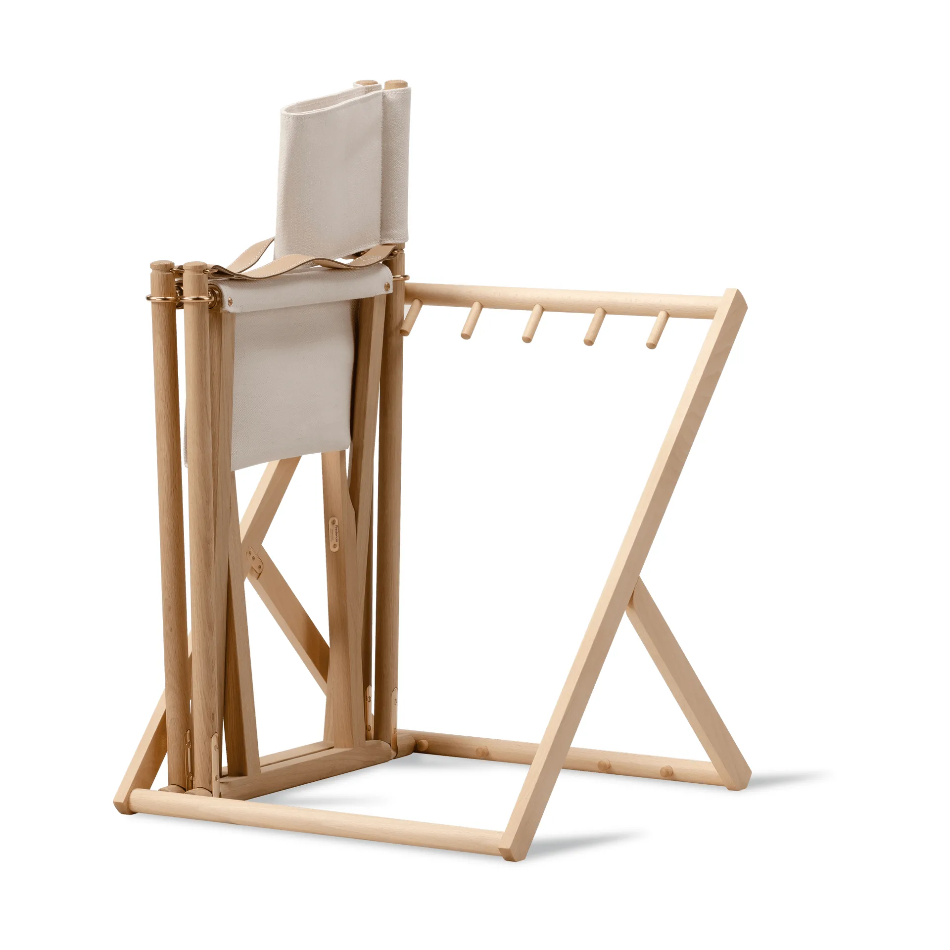 MK16 Folding Chair καρέκλα, Off white-ανοιχτόχρωμη λευκασμένη δρυς Fredericia Furniture