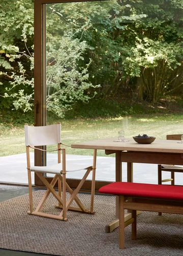 MK16 Folding Chair καρέκλα - Off white-λαδωτή οξιά - Fredericia Furniture