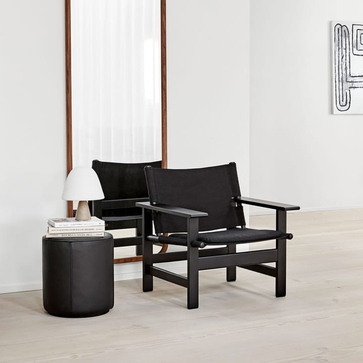 Mono sittpuff, Grand linen μπεζ-Ø39 εκ. Fredericia Furniture