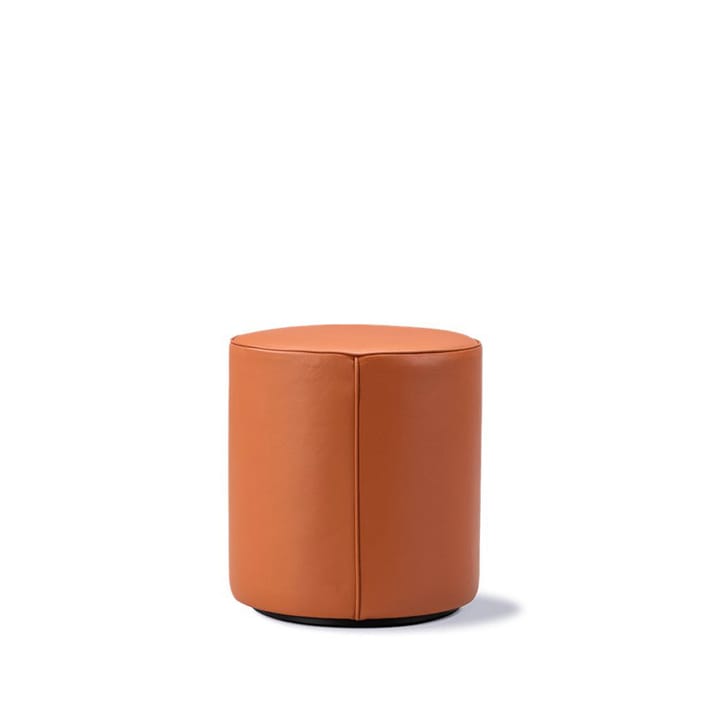 Mono sittpuff - Δέρμα omni 307 κονιάκ-Ø39 εκ. - Fredericia Furniture