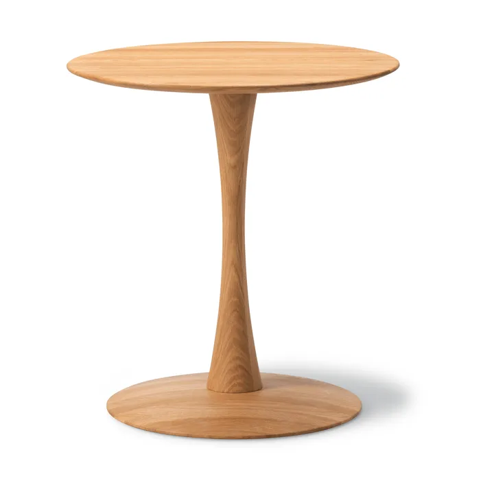 ND106 Trisse τραπέζι φαγητού - Λαδωμένη δρυς, Ø68x73 εκ. - Fredericia Furniture