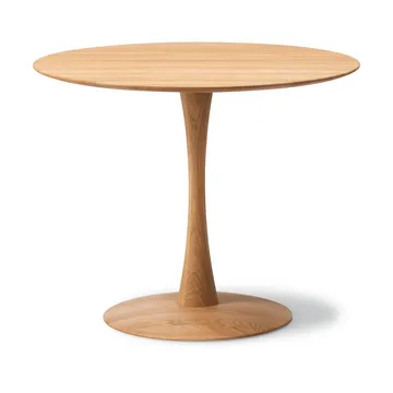 ND106 Trisse τραπέζι φαγητού - Λαδωμένη δρυς, Ø90x73 εκ. - Fredericia Furniture