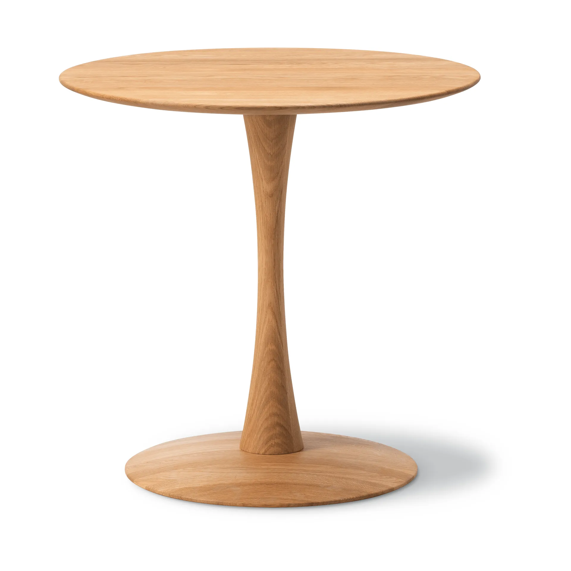 ND107 Trisse τραπέζι φαγητού, Λαδωμένη δρυς, Ø75x73 εκ. Fredericia Furniture