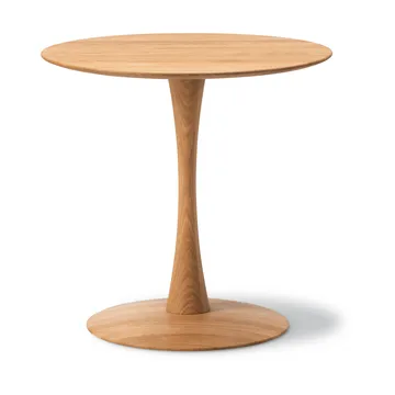 ND107 Trisse τραπέζι φαγητού - Λαδωμένη δρυς, Ø75x73 εκ. - Fredericia Furniture