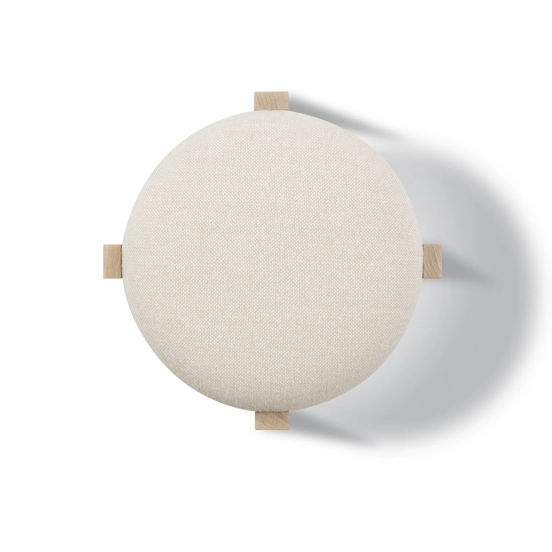 Pioneer σκαμπό χαμηλό, Hallingdal 200-λουστραρισμένη δρυς Fredericia Furniture