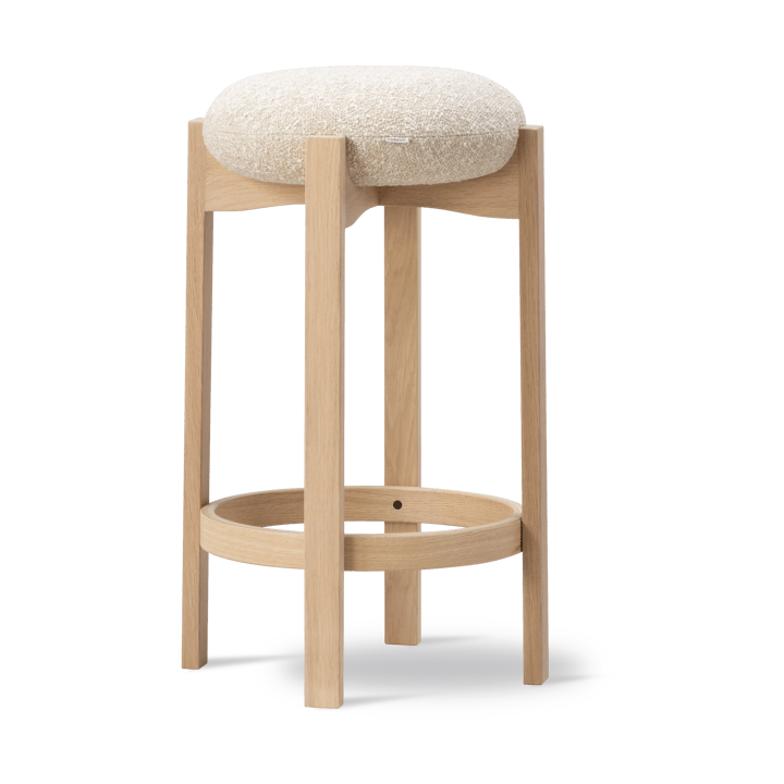 Pioneer σκαμπό ψηλό - Zero 0001-λουστραρισμένη δρυς - Fredericia Furniture