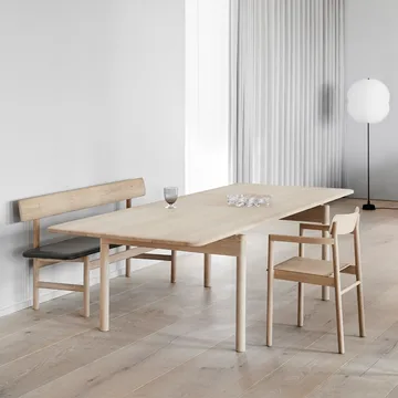 Post 6438 τραπεζαρία - Σαπουνισμένη δρυς, 100x225 εκ. - Fredericia Furniture