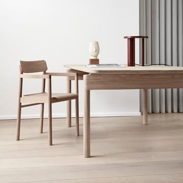 Post 6440 τραπεζαρία - Σαπουνισμένη δρυς, 100x265 εκ. - Fredericia Furniture