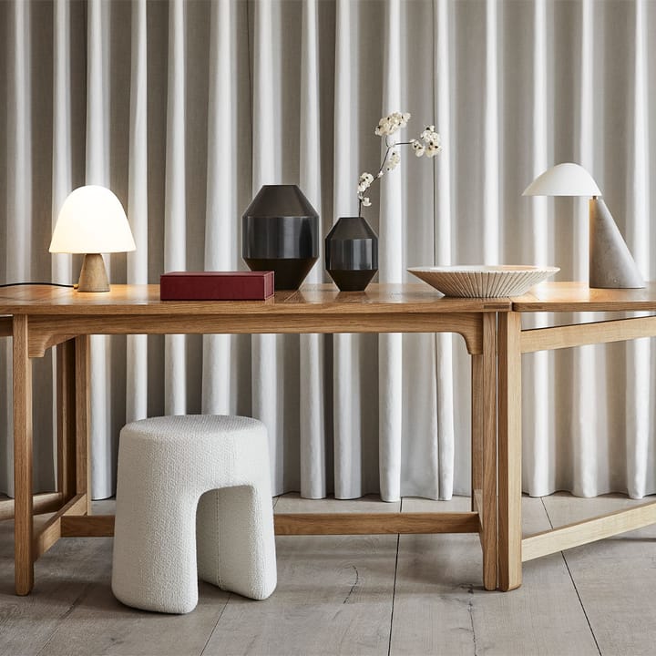 Sequoia σκαμπό, Hallingdal 110 γκρι Fredericia Furniture