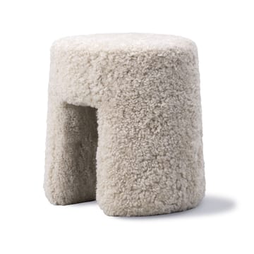 Sequoia σκαμπό - Δέρμα προβάτου moonlight - Fredericia Furniture