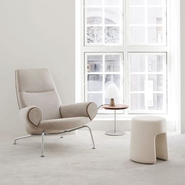 Sequoia σκαμπό - Δέρμα προβάτου moonlight - Fredericia Furniture