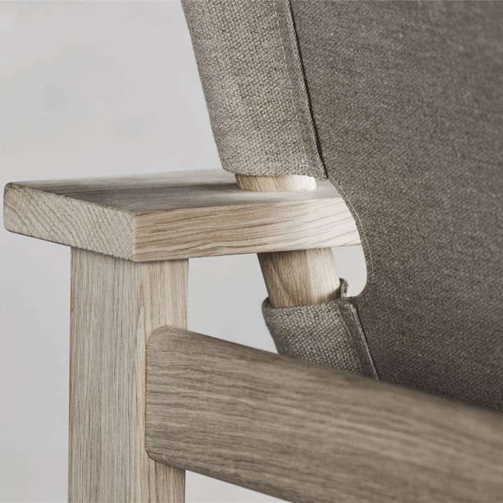 The Canvas Chair πολυθρόνα, Canvas φυσικό-ανοιχτό λαδωμένη δρύινη βάση, συμπ. canvas μαξιλάρι Fredericia Furniture