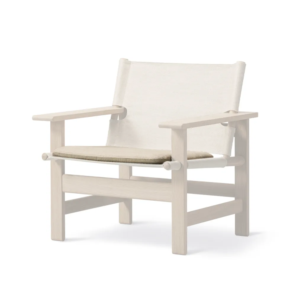 The Canvas Chair dyna, Canvas φυσικό Fredericia Furniture