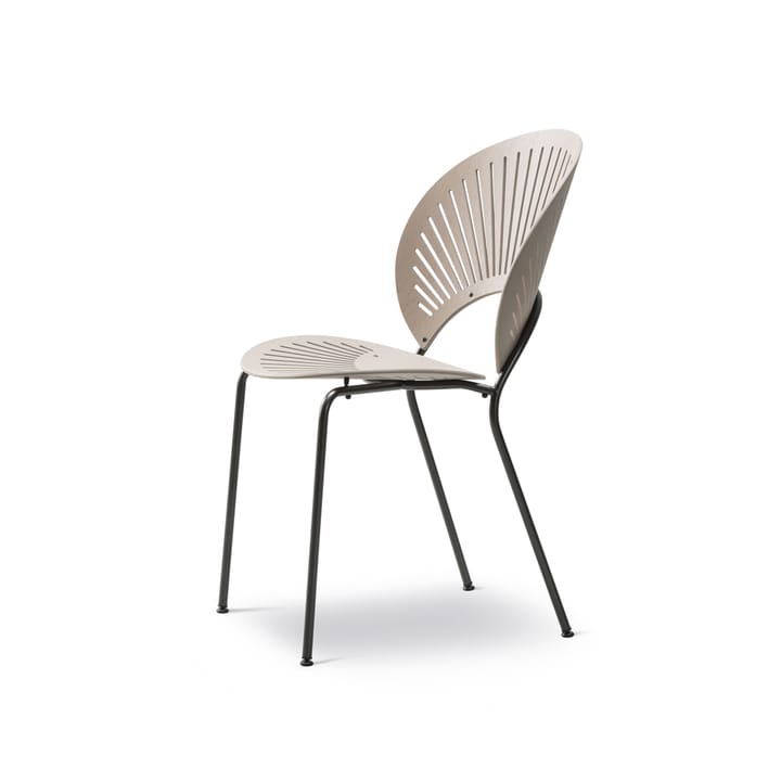 Trinidad 3398 καρέκλα, Βαμμένη ανοιχτό γκρι δρυς-flint Fredericia Furniture