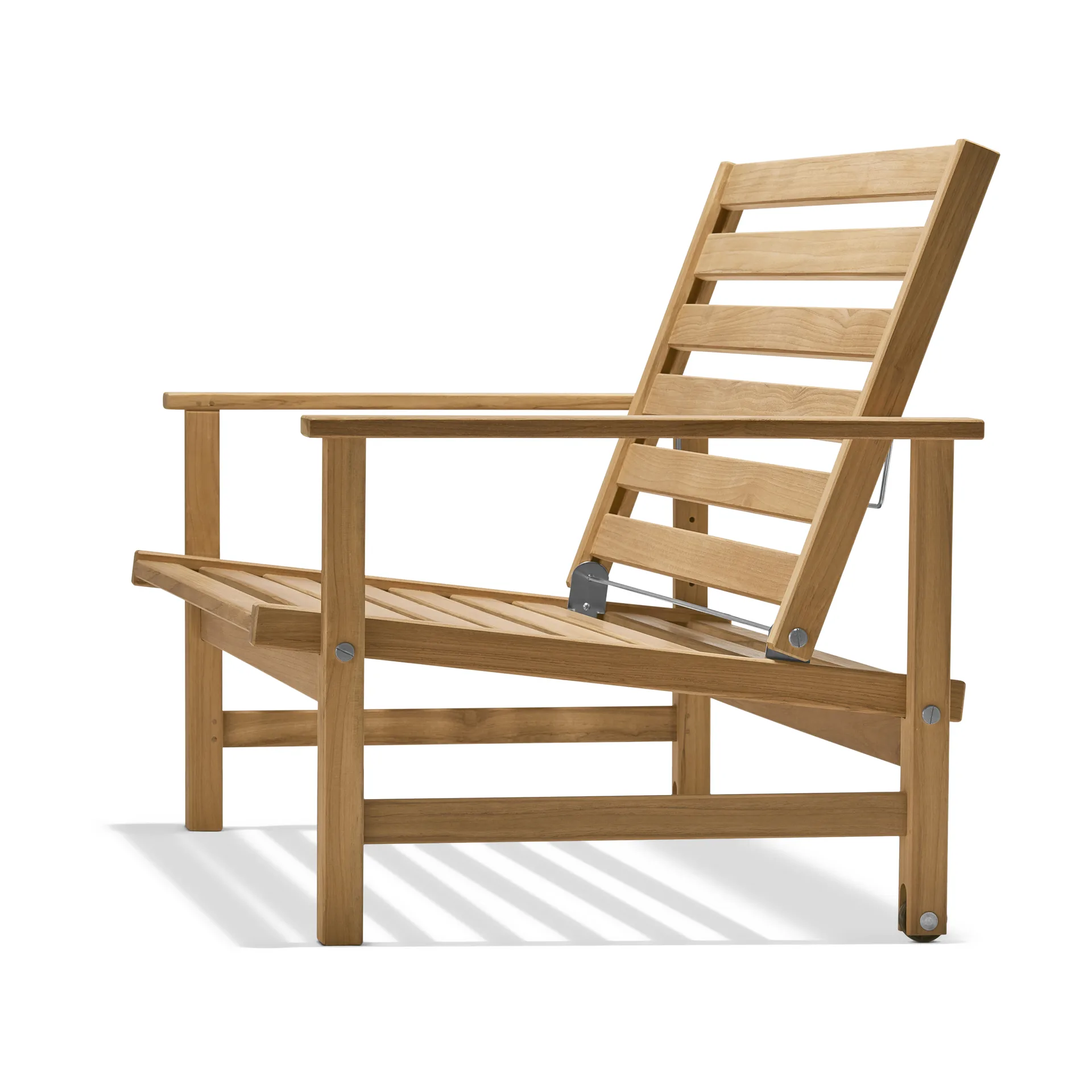 08 καναπές, Teak, 2-sits Fri Form