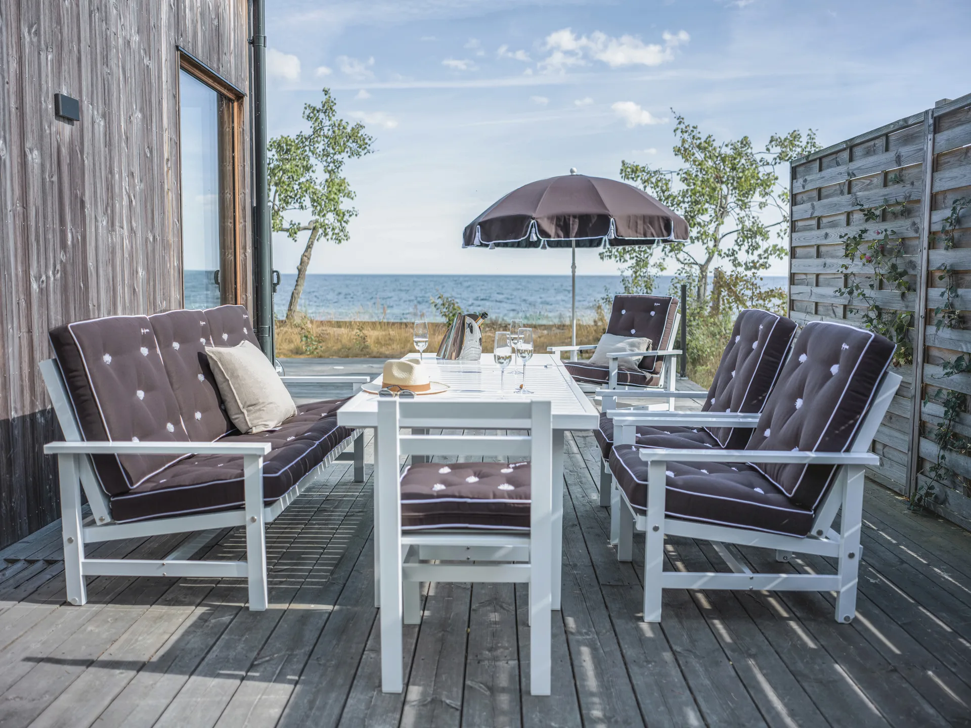 09 καναπές, Λευκό, 3-θέσεων Fri Form