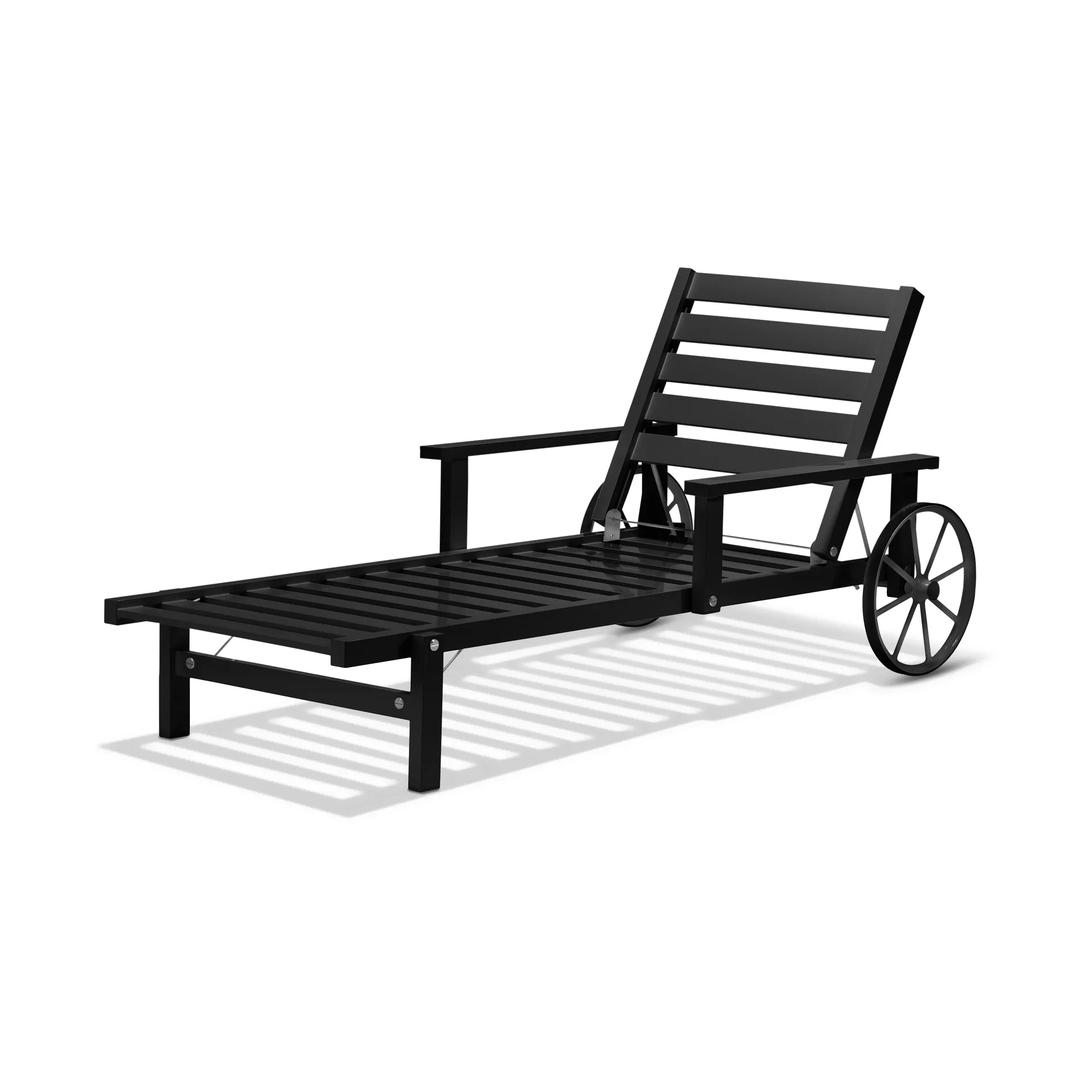 31 κρεβατάκι, Black, 79x174 εκ. Fri Form