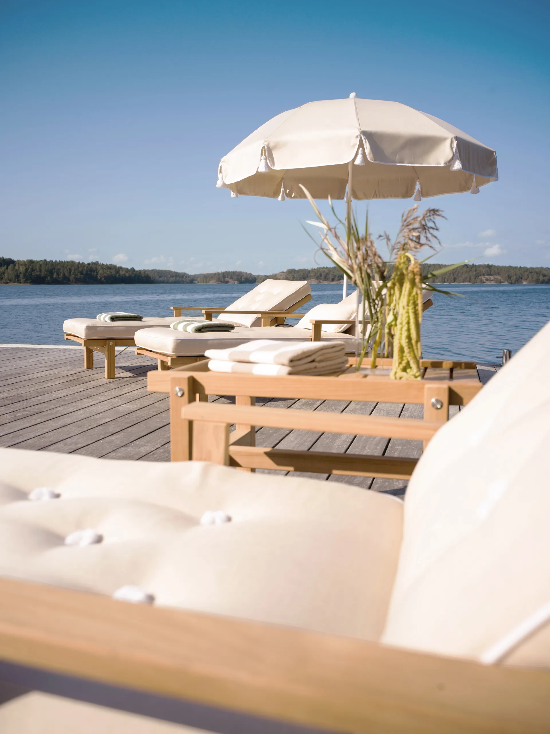 31 κρεβατάκι, Teak, 78x171 εκ. Fri Form