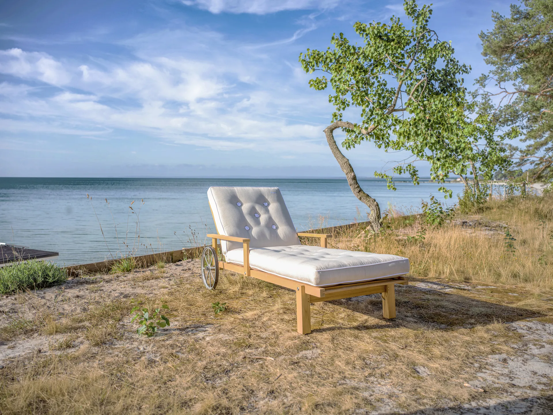 31 κρεβατάκι, Teak, 78x171 εκ. Fri Form