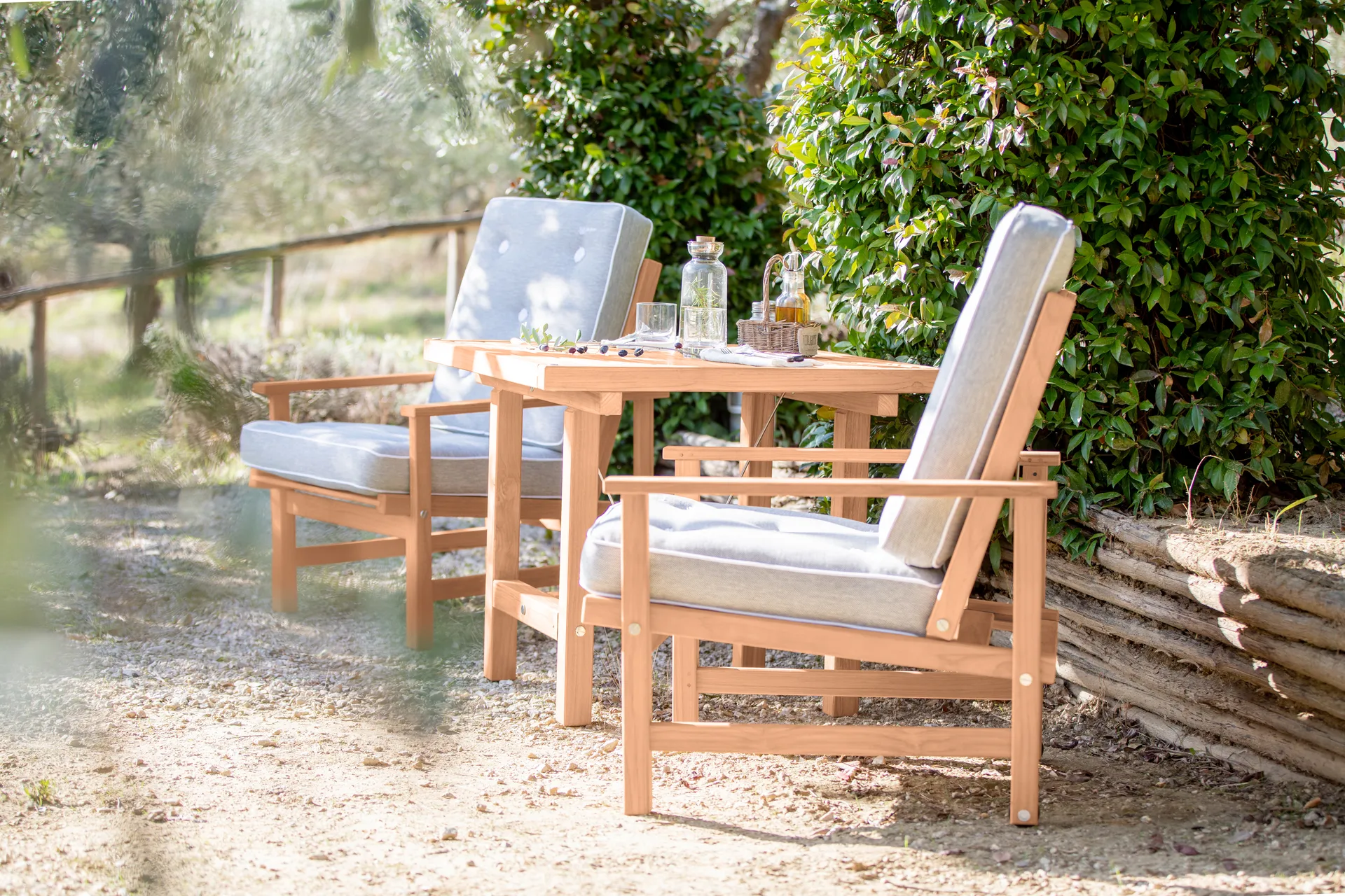 45 παγκάκι, Redwood Fri Form