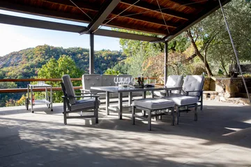 68 επιπλέον πλάκα με πόδια - Γκρι, 142x80x65,5 εκ. - Fri Form