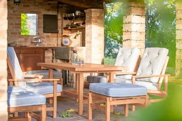 68 επιπλέον πλάκα με πόδια - Redwood, 155x85x65,5 εκ. - Fri Form