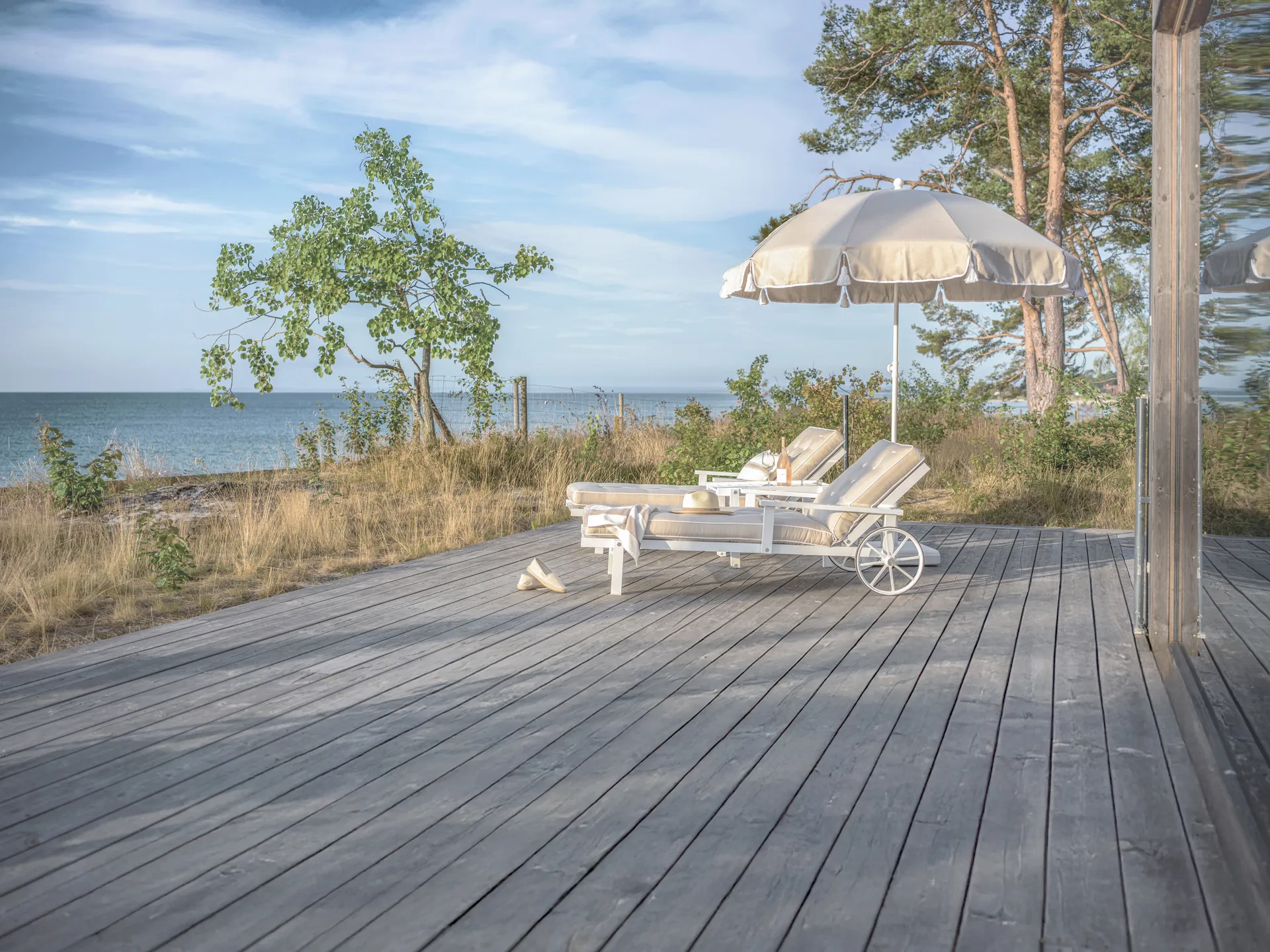 90 ομπρέλα, Μπεζ, Ø220 εκ. Fri Form