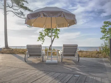 90 ομπρέλα - Μπεζ, Ø220 εκ. - Fri Form