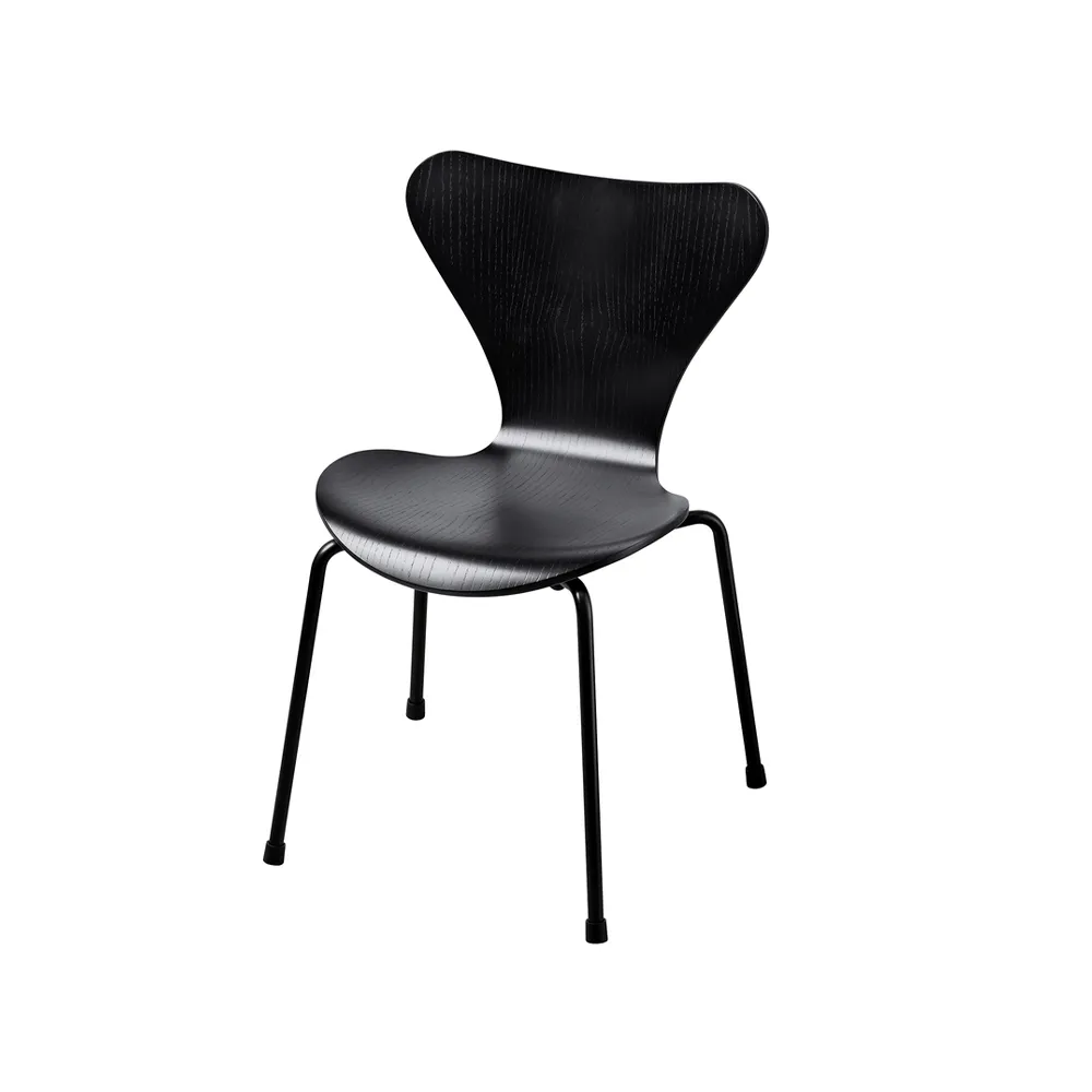 3177 Series 7 παιδική καρέκλα, Black Fritz Hansen