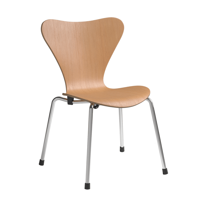 3177 Sjuan παιδική καρέκλα - Oregon pine-χρώμιο - Fritz Hansen