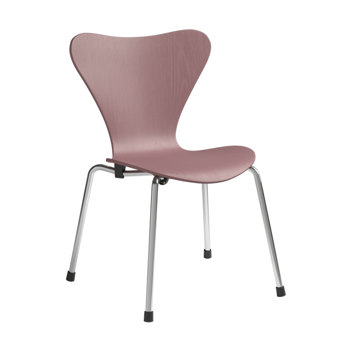 3177 Sjuan παιδική καρέκλα - Wild rose βαμμένη τέφρα-χρώμιο - Fritz Hansen