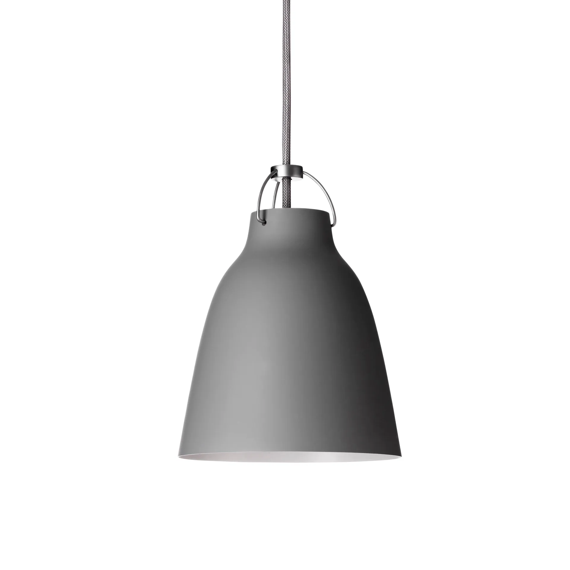 Caravaggio P1 κρεμαστό φωτιστικό ματ, Grey45 Fritz Hansen