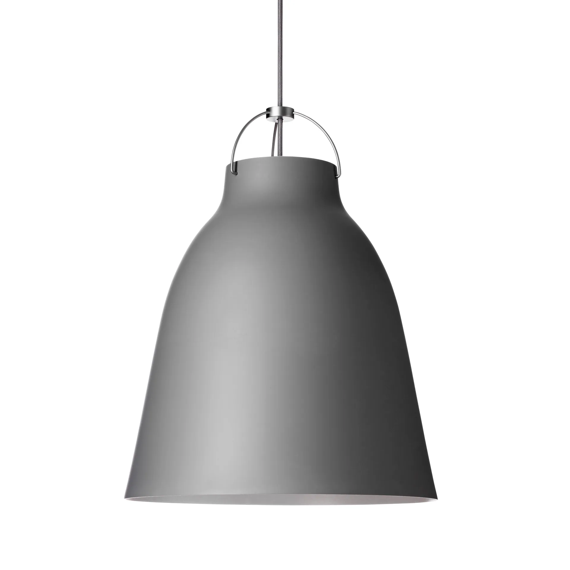 Caravaggio P3 κρεμαστό φωτιστικό ματ, Grey45 Fritz Hansen