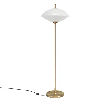 Φωτιστικό δαπέδου Clam 128 cm - Opal-brass - Fritz Hansen