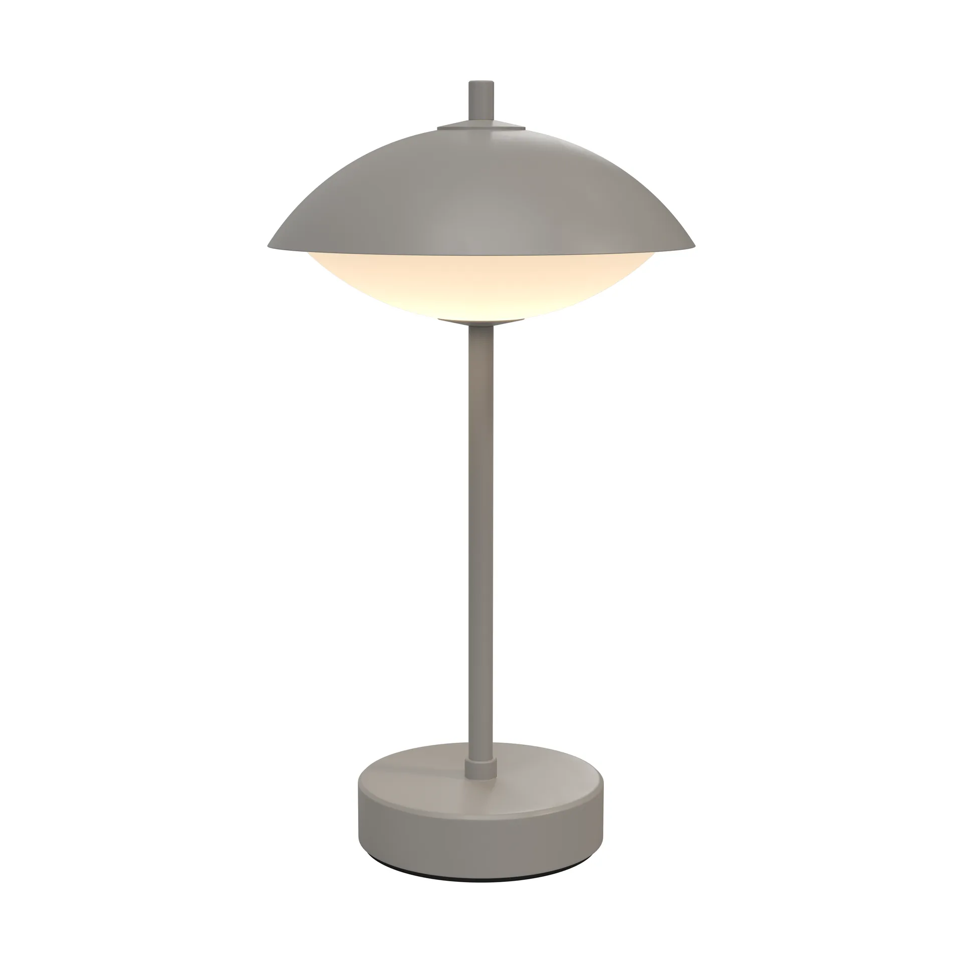 Clam φορητό επιτραπέζιο φωτιστικό 31 cm, Nine grey Fritz Hansen