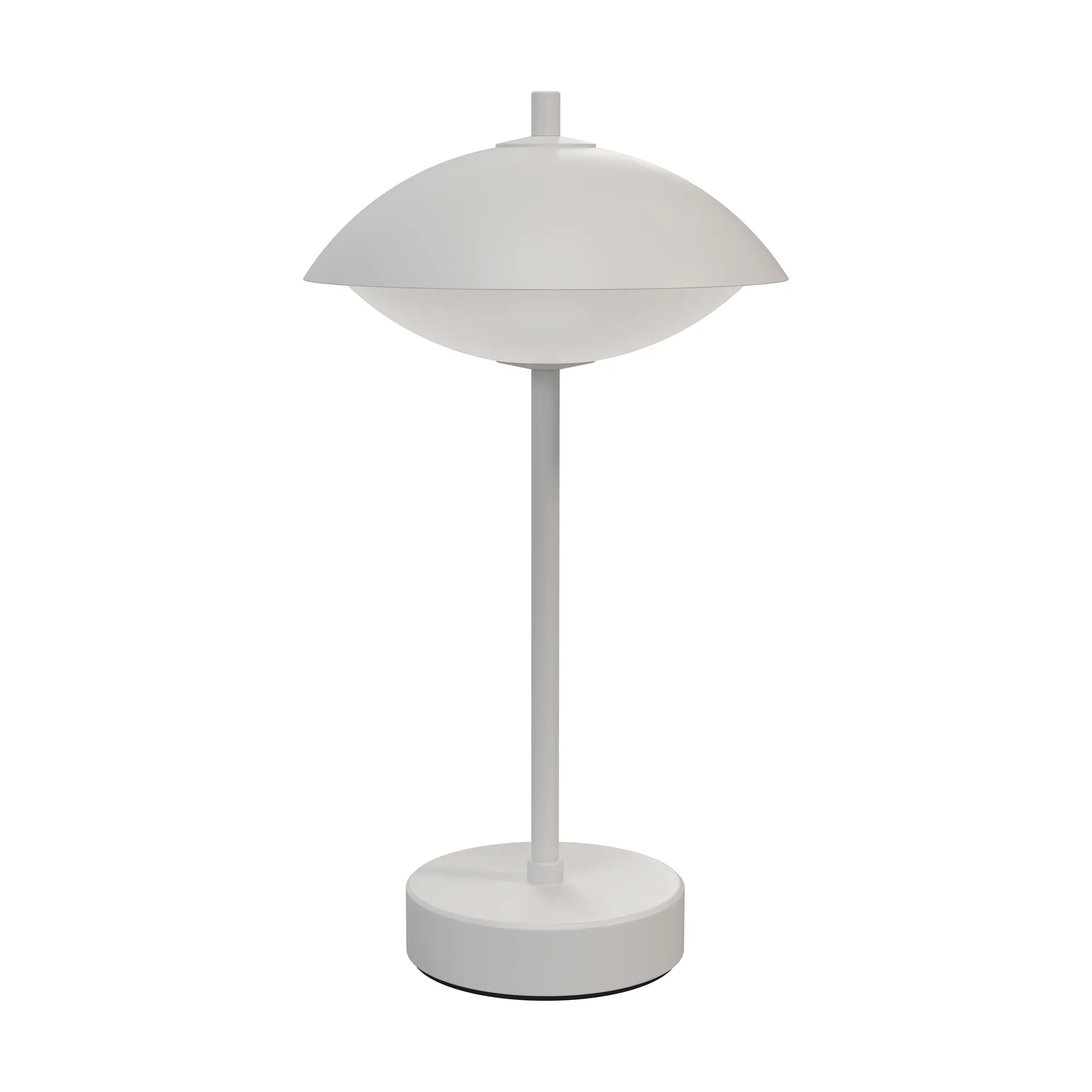 Clam φορητό επιτραπέζιο φωτιστικό 31 cm, White Fritz Hansen