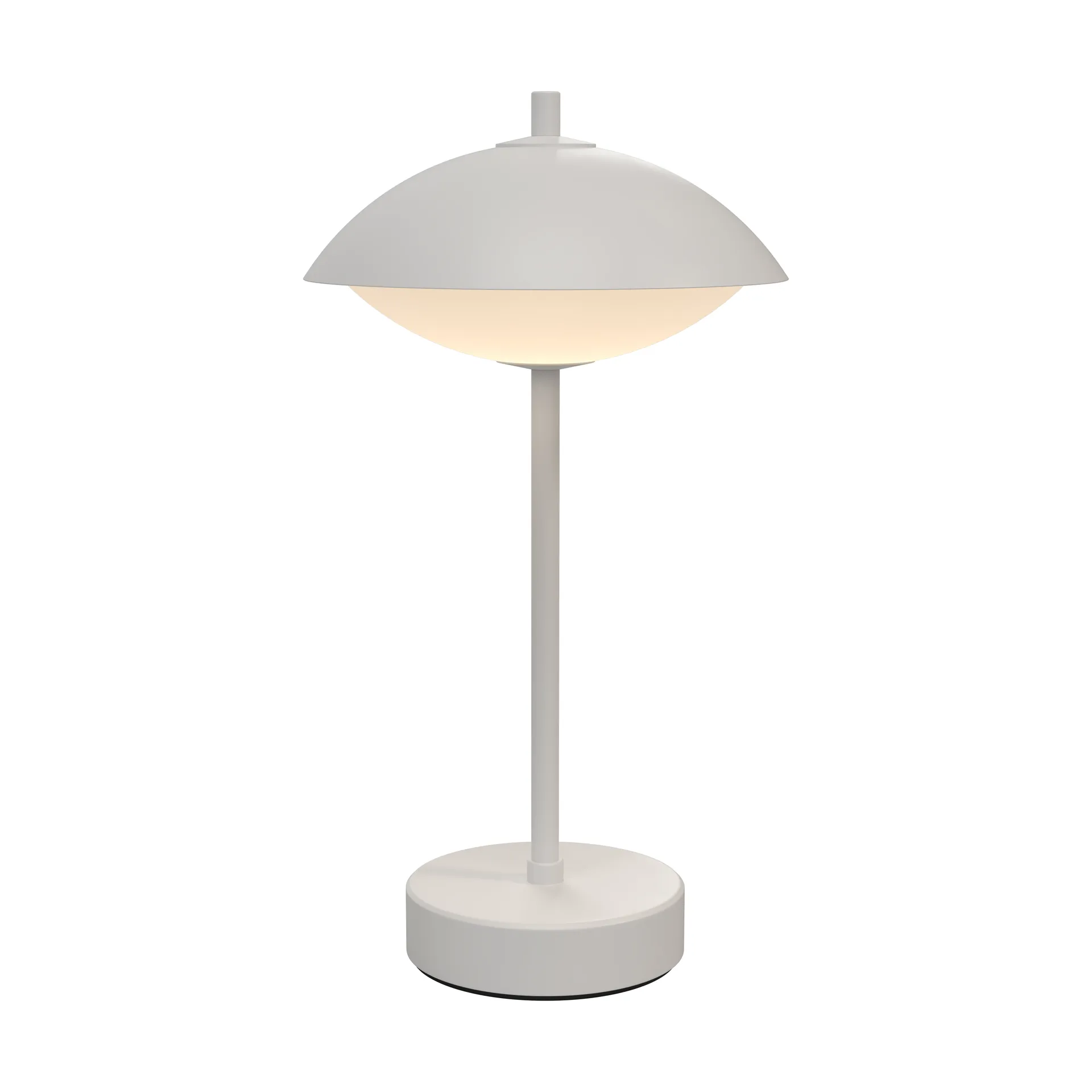 Clam φορητό επιτραπέζιο φωτιστικό 31 cm, White Fritz Hansen